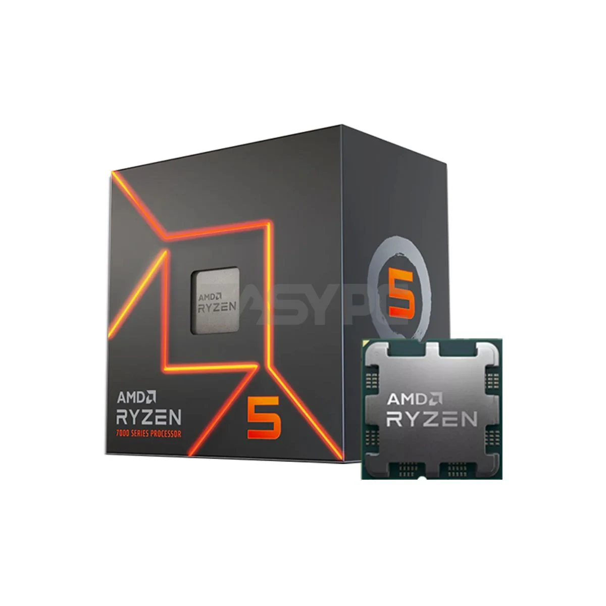 CPU AMD Ryzen 5 7600 - 6 nhân 12 luồng Max turbo 5,1GHz - AM5 - New Tray