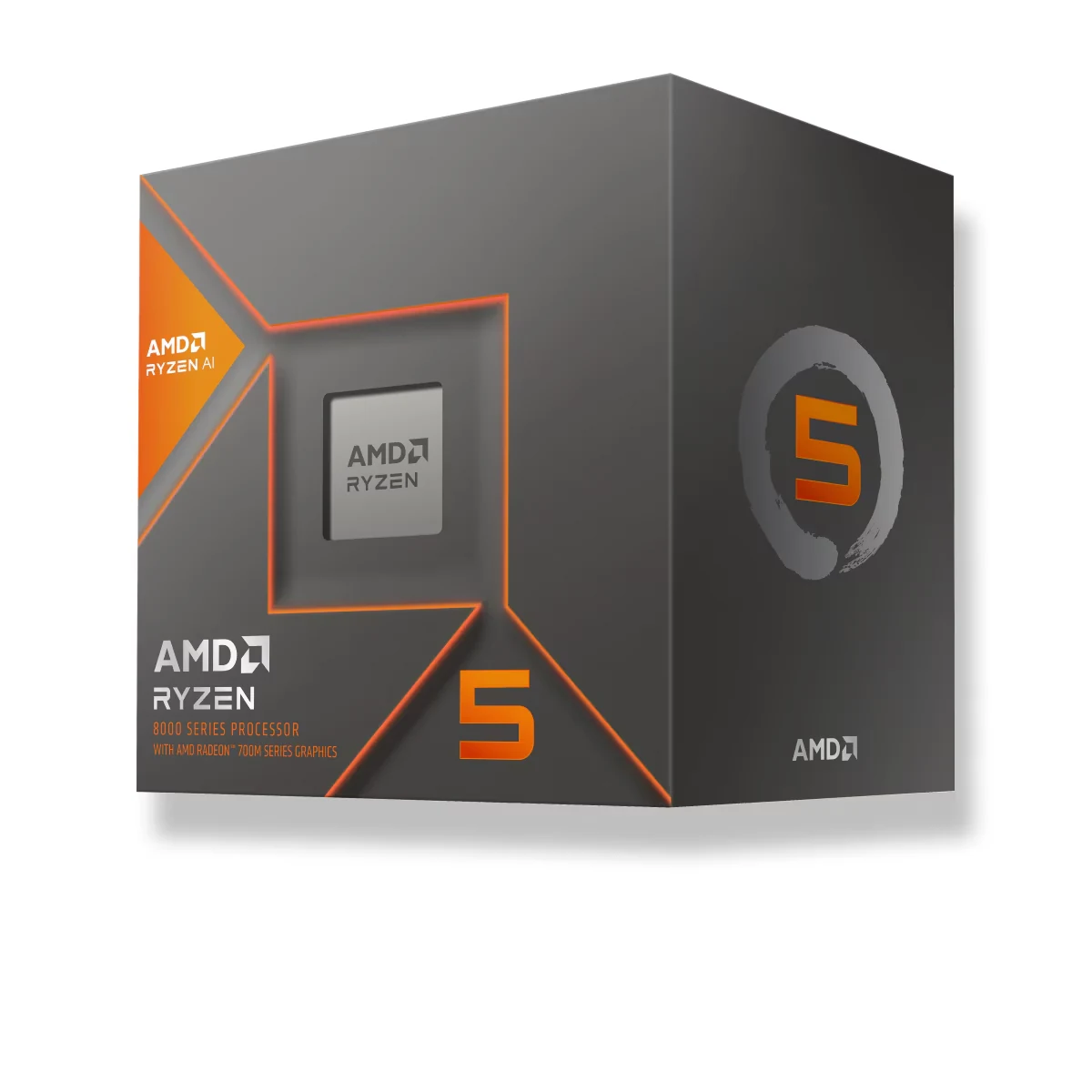 CPU AMD Ryzen 5 8600G - 6 nhân 12 luồng Max turbo 5,0GHz - AM5 - New Tray