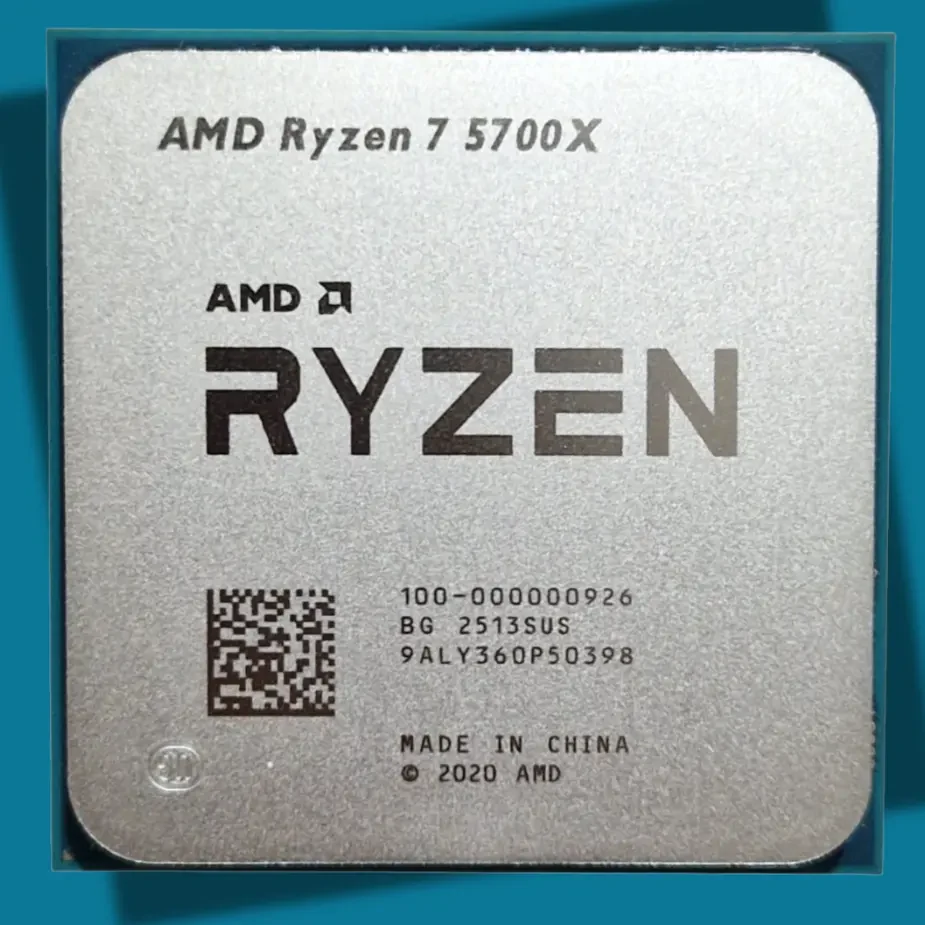 CPU AMD Ryzen 7 5700X - 8 nhân 16 luồng Max turbo 4,6GHz - AM4 - New Tray