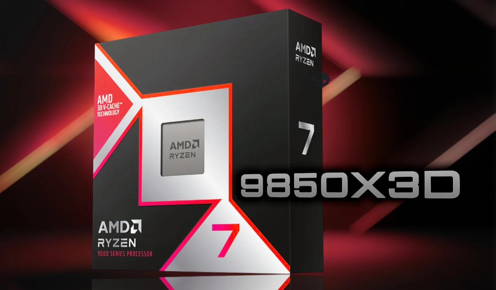 CPU AMD Ryzen 7 9850X3D - 8 nhân 16 luồng Max turbo 5,6GHz - AM5 - New Tray