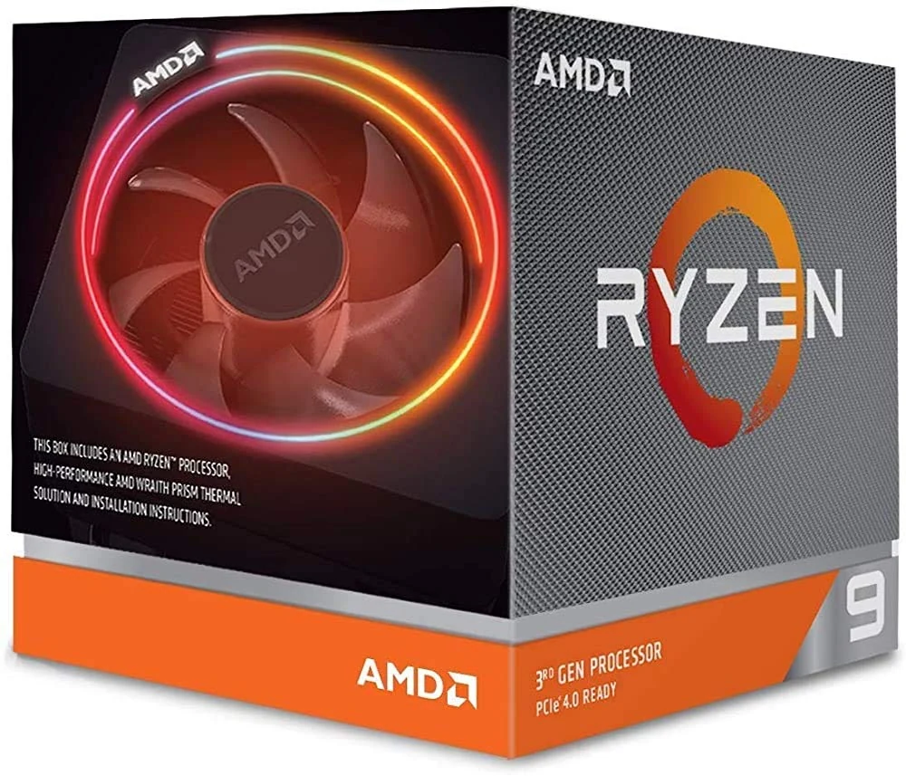 CPU AMD Ryzen 9 3900X - 12 nhân 24 luồng Max turbo 4,6GHz - AM4 - New Tray