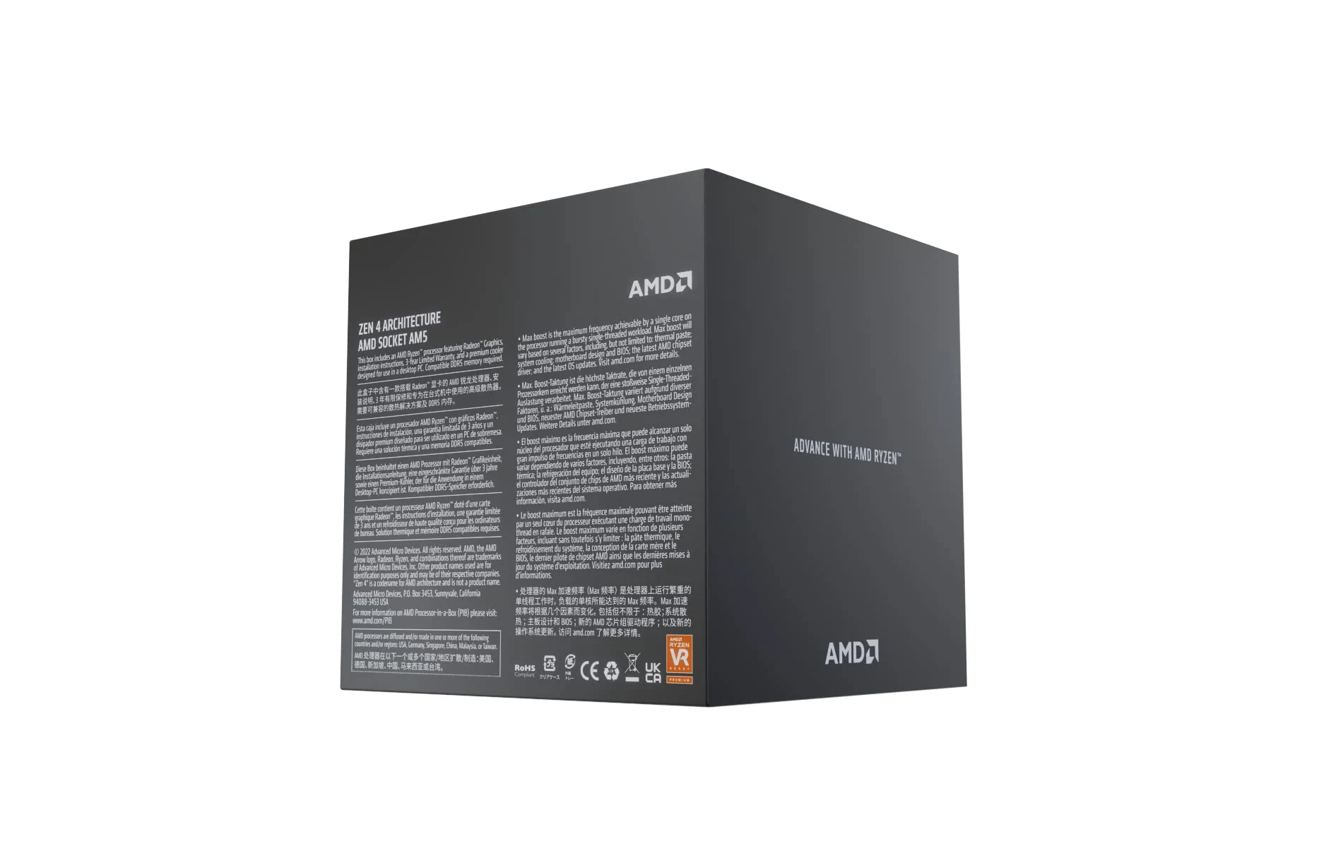 CPU AMD Ryzen 9 7900 - 12 nhân 24 luồng Max turbo 5,4GHz - AM5 - New Tray