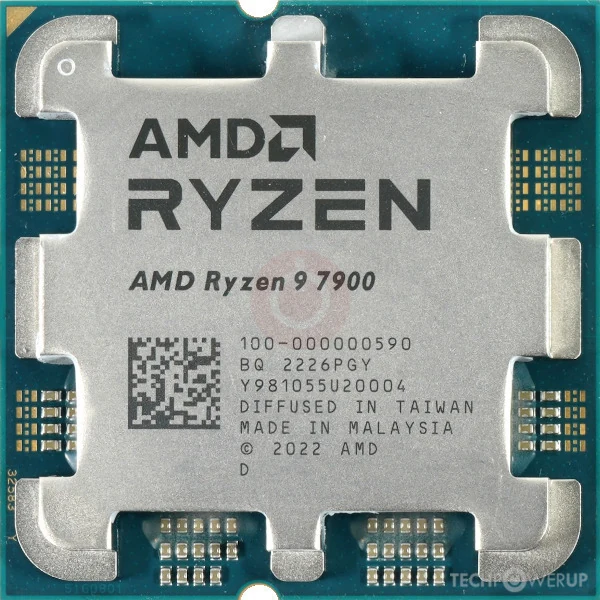 CPU AMD Ryzen 9 7900 - 12 nhân 24 luồng Max turbo 5,4GHz - AM5 - New Tray