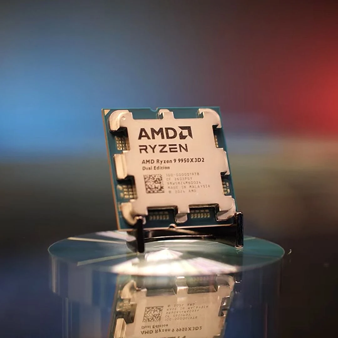 CPU AMD Ryzen 9 9950X3D2 Dual Edition - 16 nhân 32 luồng Max turbo 5,6GHz - AM5 - New Tray