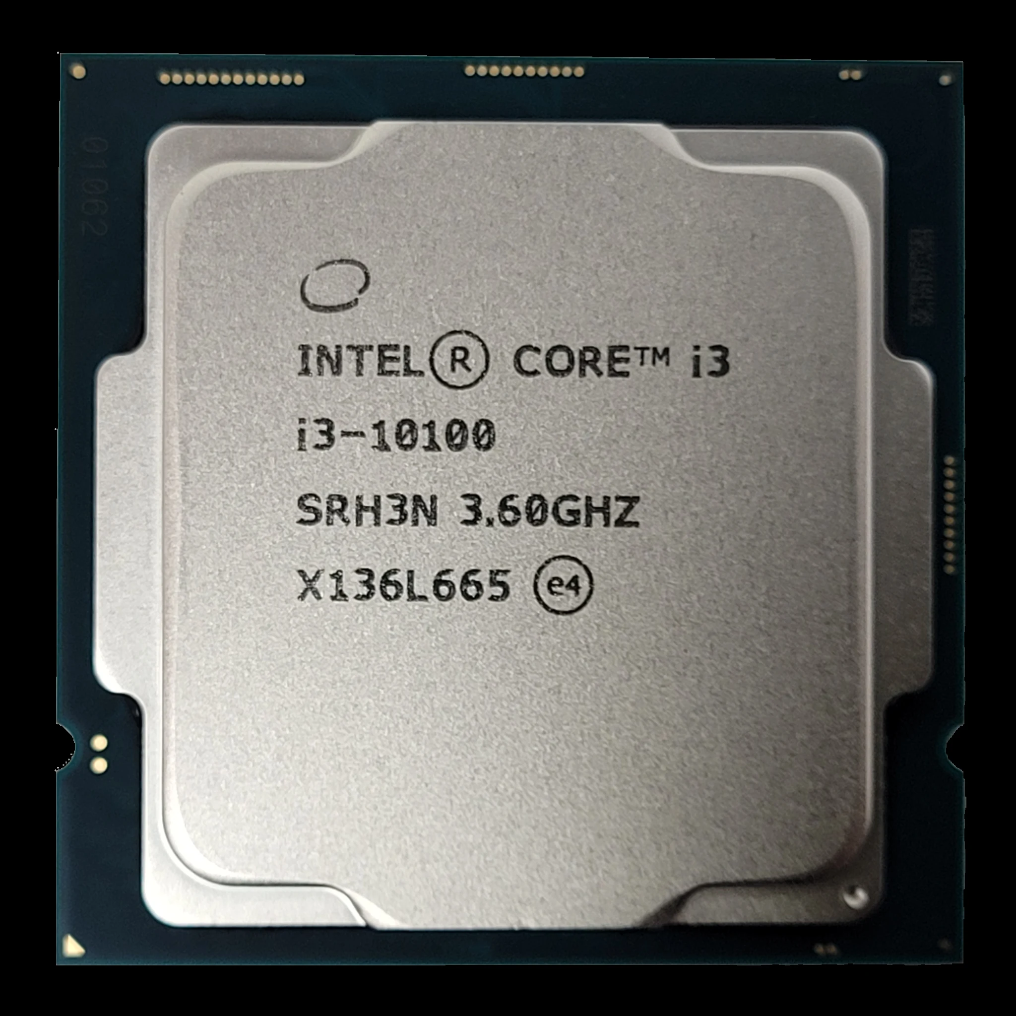 CPU Intel Core i3 10100 4 nhân 8 luồng Max turbo 4,3 GHz - LGA 1200