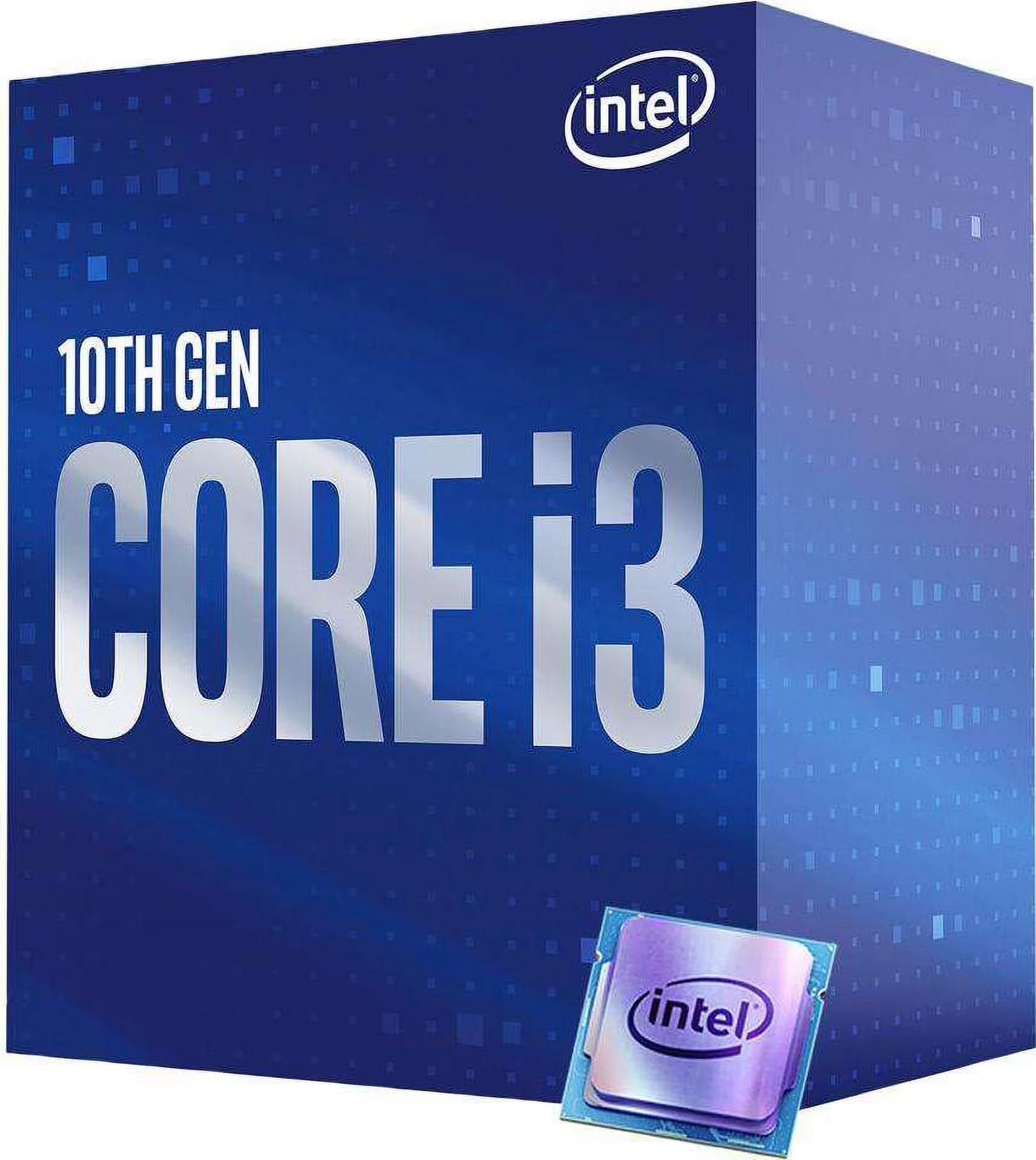 CPU Intel Core i3 10100 4 nhân 8 luồng Max turbo 4,3 GHz - LGA 1200