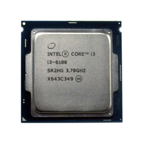 CPU Intel Core i3 6100 2 nhân 4 luồng Max turbo 3,7 GHz - LGA 1151