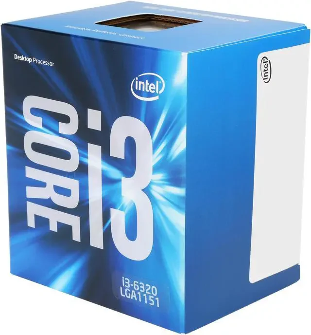 CPU Intel Core i3 6320 2 nhân 4 luồng Max turbo 3,9 GHz - LGA 1151