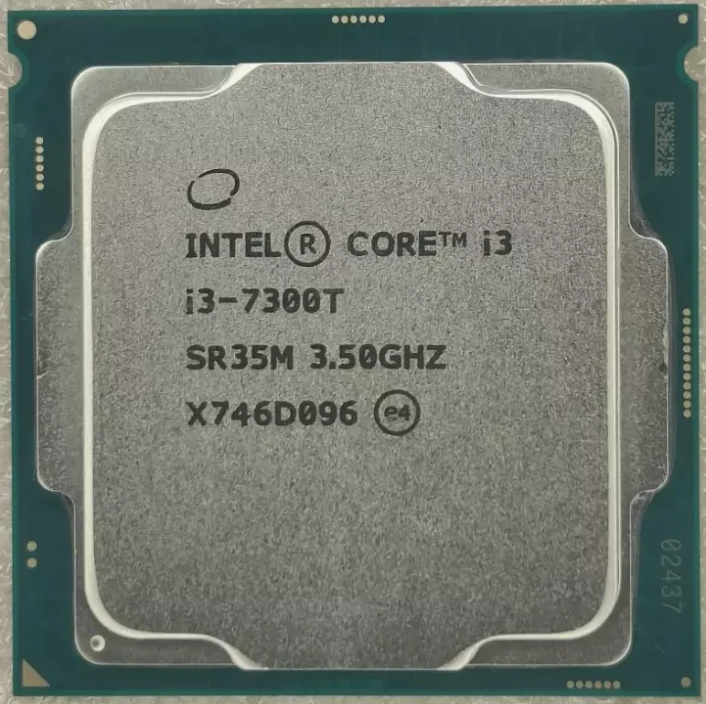 CPU Intel Core i3 7300T 2 nhân 4 luồng Max turbo 3,5 GHz - LGA 1151