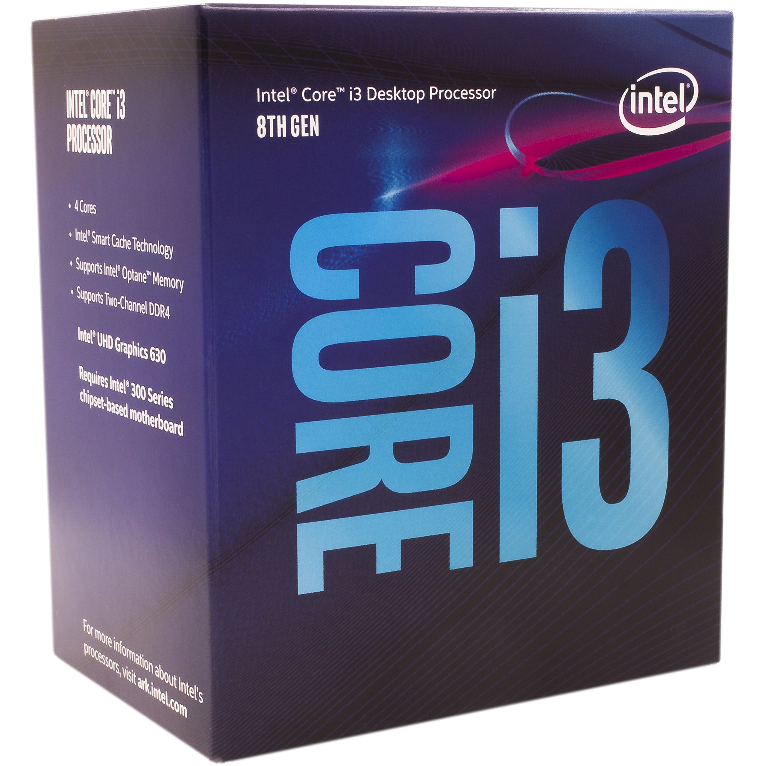 CPU Intel Core i3 8300T 4 nhân 4 luồng Max turbo 3,2 GHz - LGA 1151
