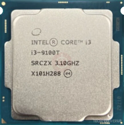 CPU Intel Core i3 9100T 4 nhân 4 luồng Max turbo 3,7 GHz - LGA 1151