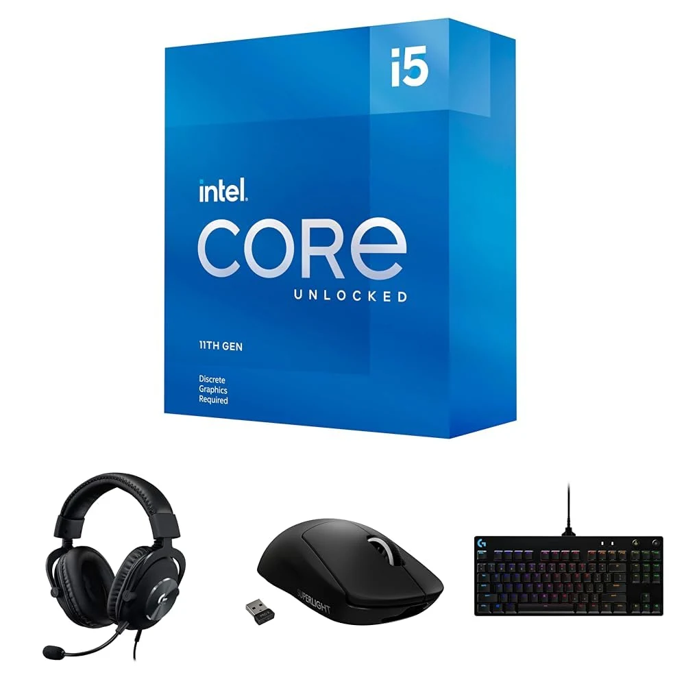 CPU Intel Core i5 11600KF 6 nhân 12 luồng Max turbo 4,9 GHz - LGA 1200