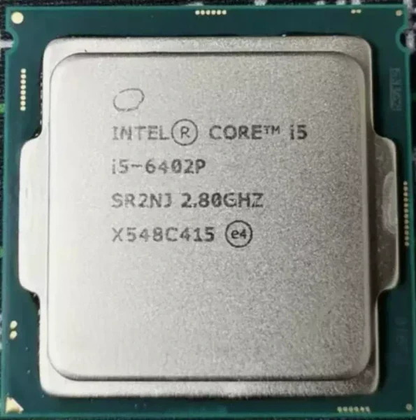CPU Intel Core i5 6402P 4 nhân 4 luồng Max turbo 3,4 GHz - LGA 1151