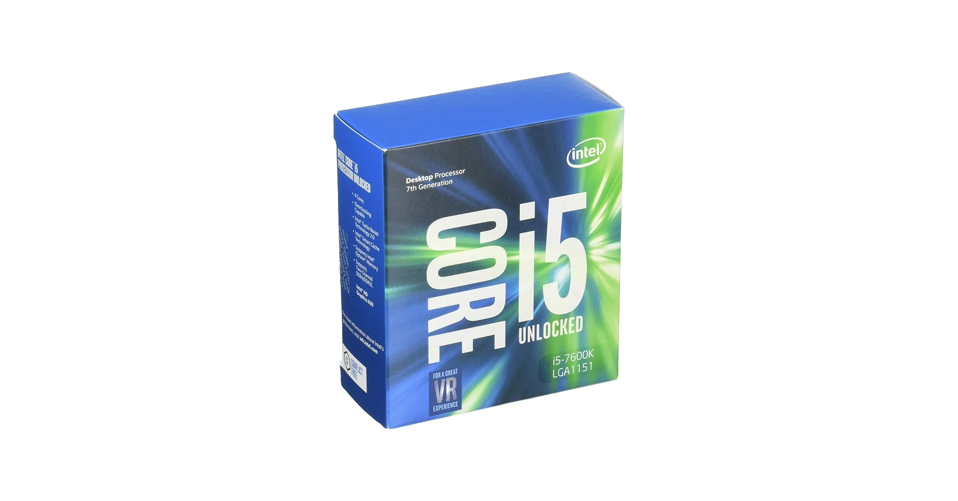 CPU Intel Core i5 7600K 4 nhân 4 luồng Max turbo 4,2 GHz - LGA 1151