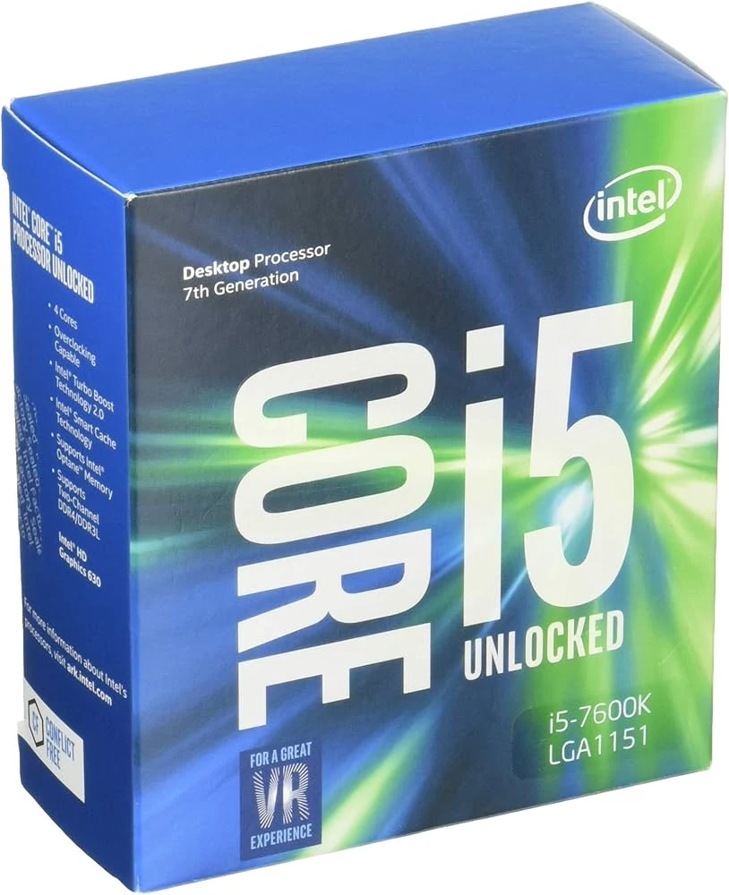 CPU Intel Core i5 7600K 4 nhân 4 luồng Max turbo 4,2 GHz - LGA 1151
