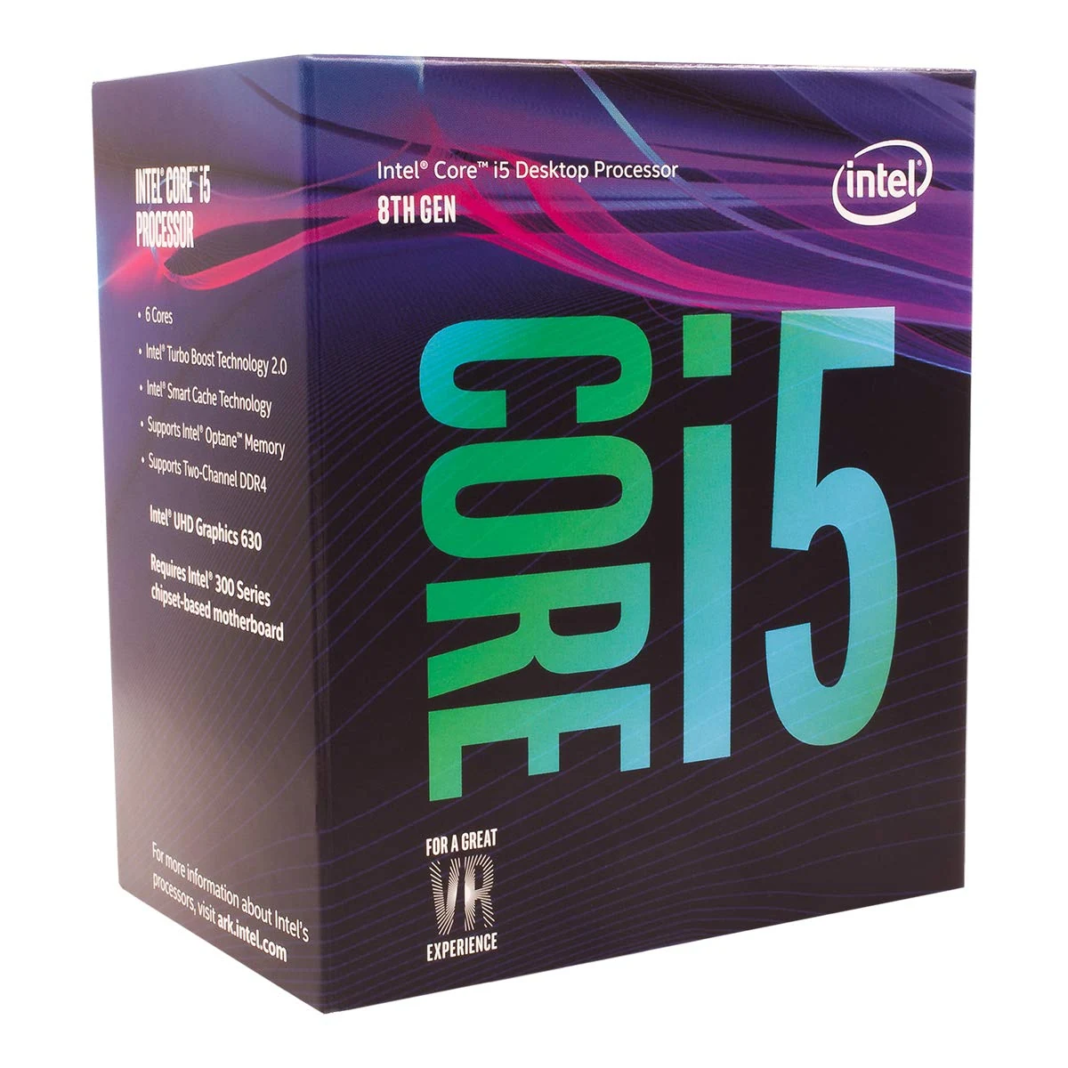 CPU Intel Core i5 8600 6 nhân 6 luồng Max turbo 4,3 GHz - LGA 1151