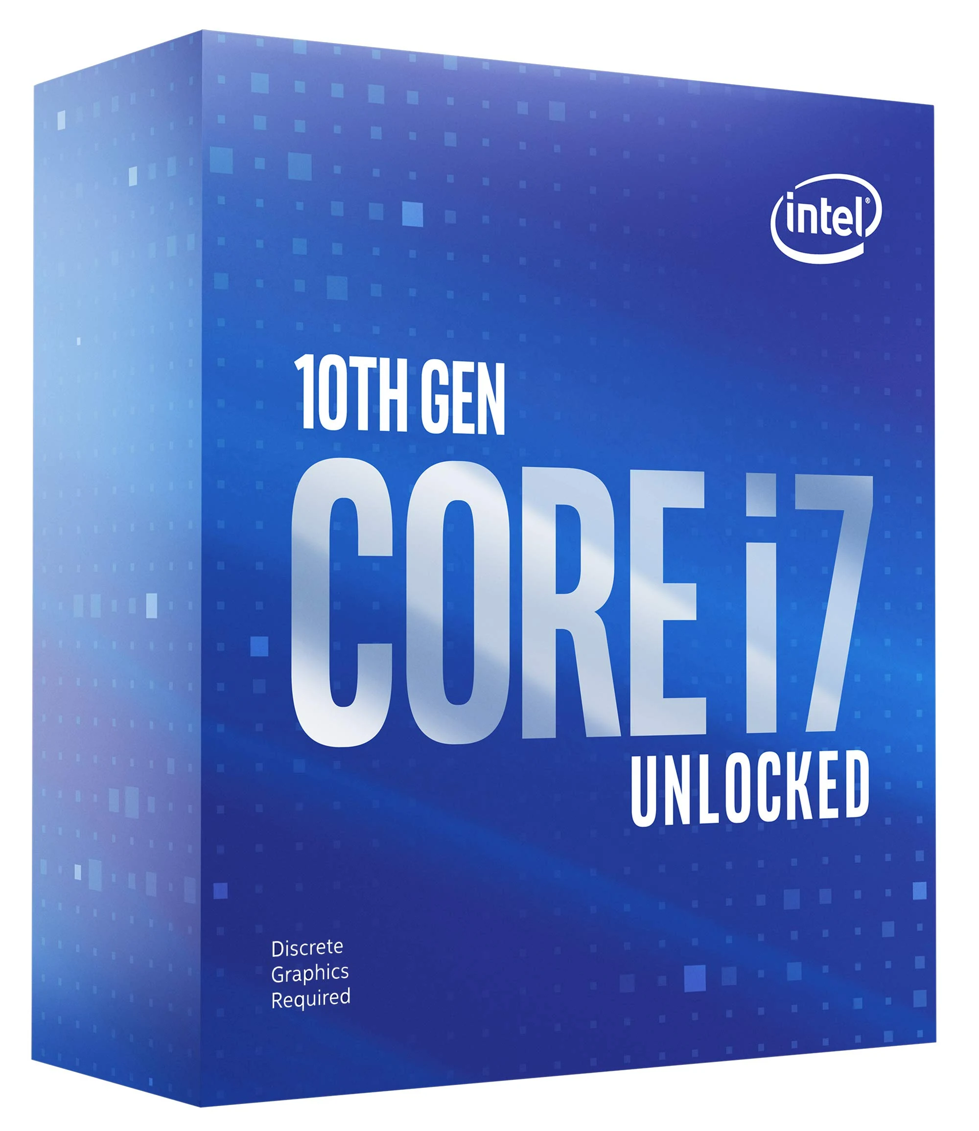 CPU Intel Core i7 10700KF 8 nhân 16 luồng Max turbo 5,1 GHz - LGA 1200