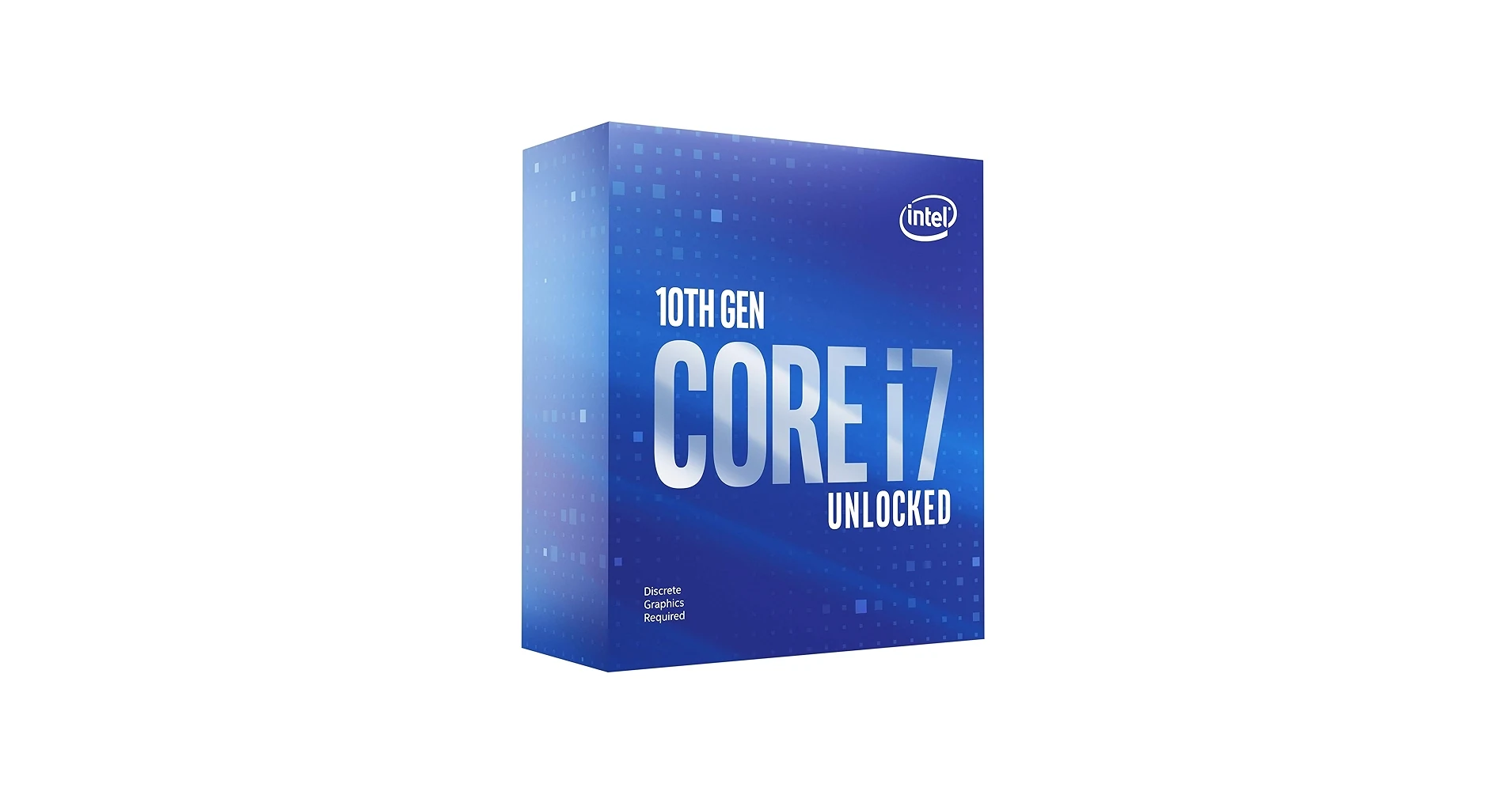 CPU Intel Core i7 10700KF 8 nhân 16 luồng Max turbo 5,1 GHz - LGA 1200