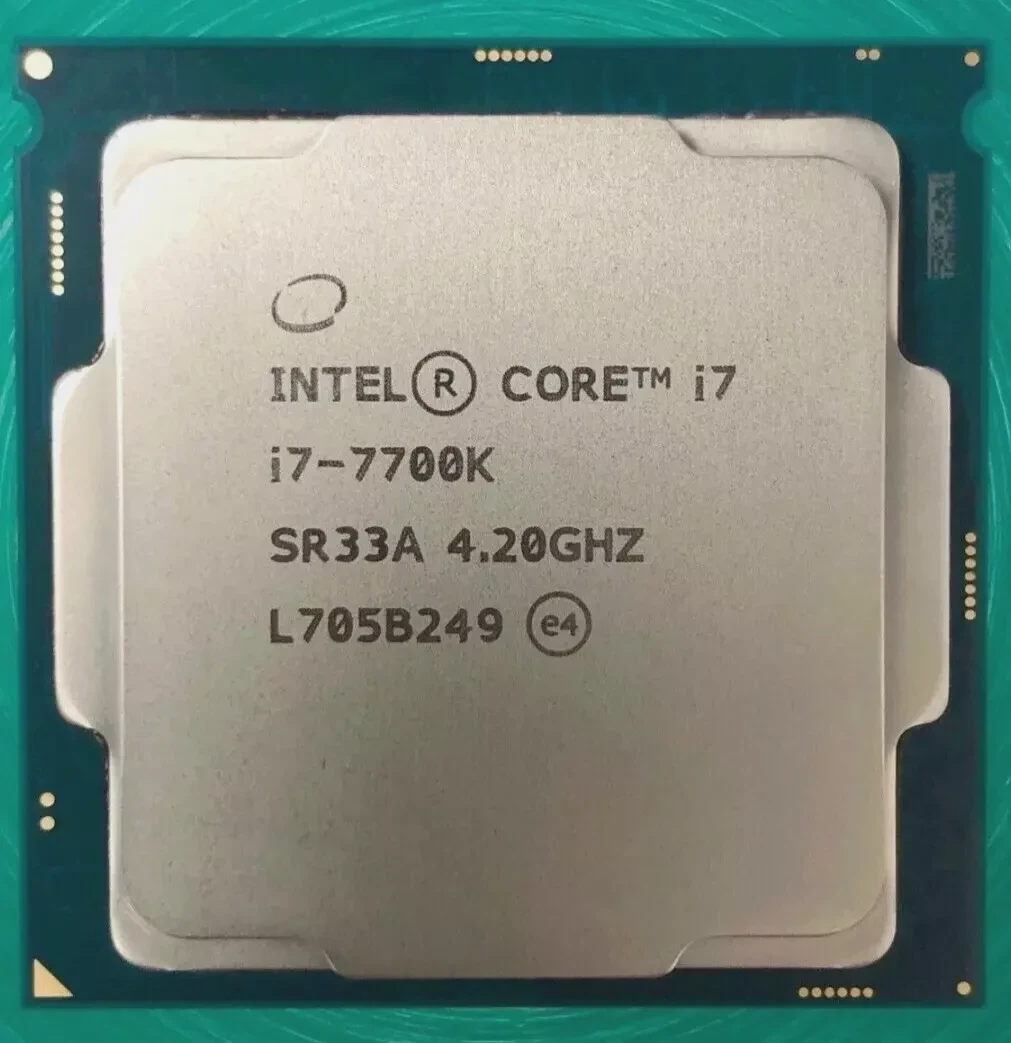 CPU Intel Core i7 7700K 4 nhân 8 luồng Max turbo 4,5 GHz - LGA 1151
