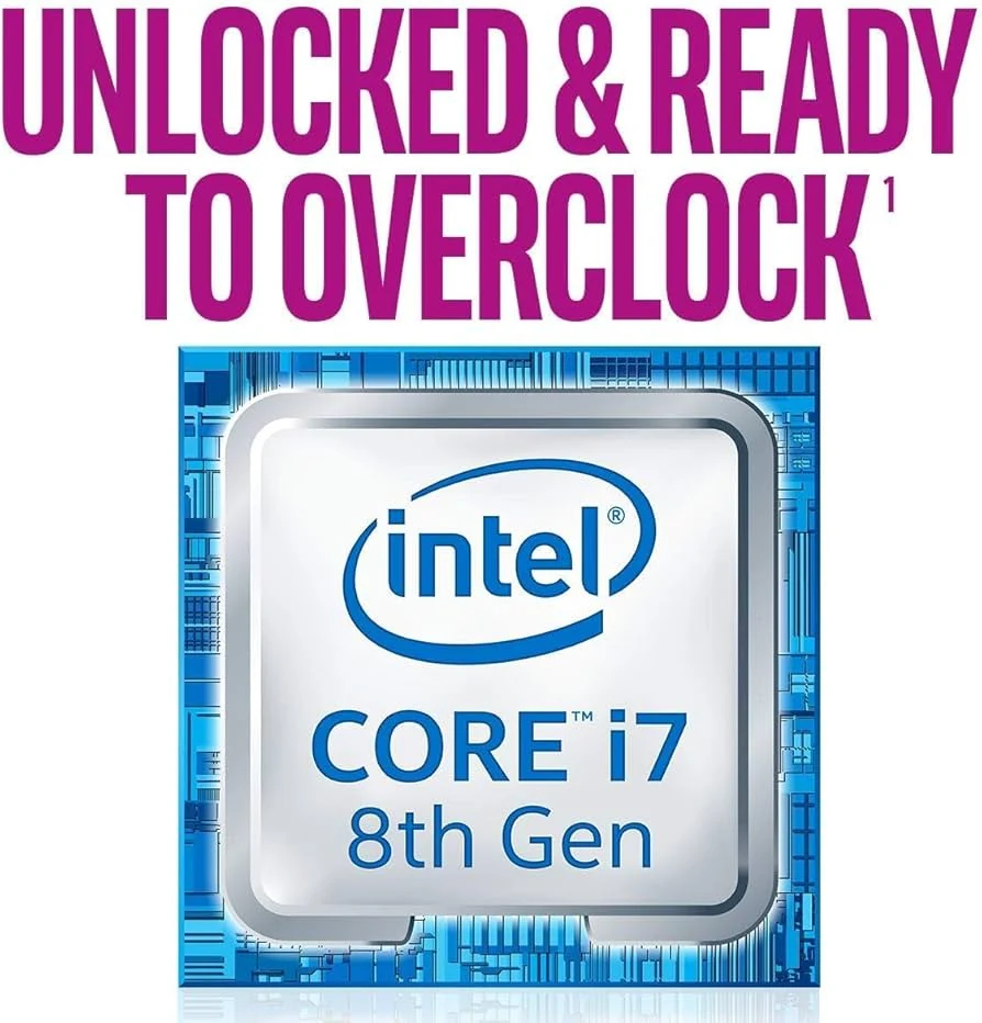 CPU Intel Core i7 8700K 6 nhân 12 luồng Max turbo 4,7 GHz - LGA 1151