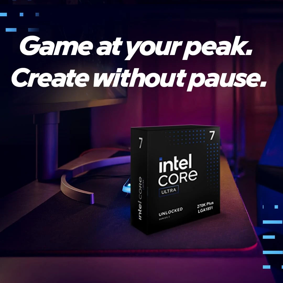 CPU Intel Core Ultra 5 250KF Plus - 18 nhân 18 luồng Max turbo 5.3GHz - LGA 1851 - New Tray