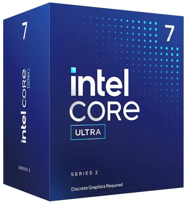 CPU Intel Core Ultra 7 265F - 20 nhân 20 luồng Max turbo 5.3GHz - LGA 1851 - New Tray