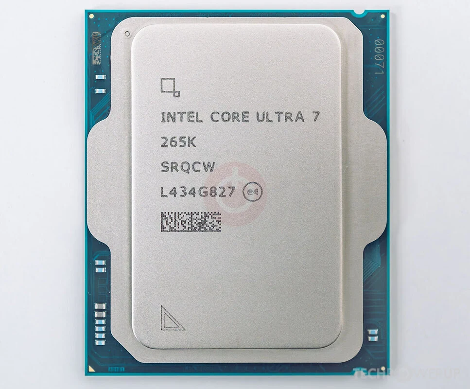 CPU Intel Core Ultra 7 265K - 20 nhân 20 luồng Max turbo 5.5GHz - LGA 1851 - New Tray