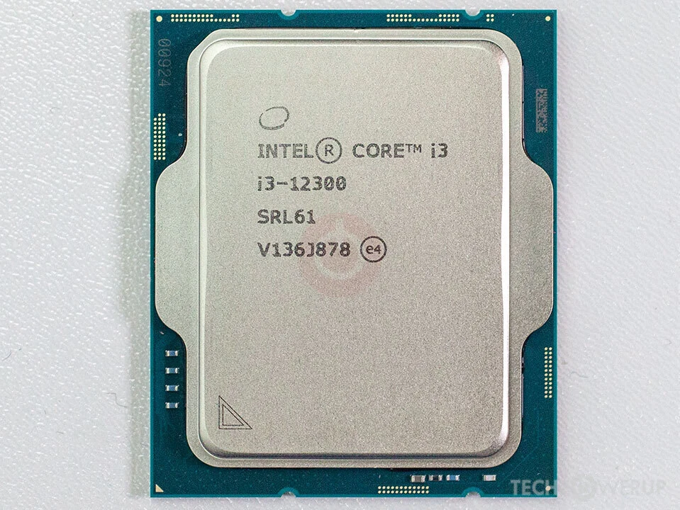 Intel Core I3 12300 - 4 nhân 8 luồng Max turbo 4.4GHz - LGA 1700 - New Tray