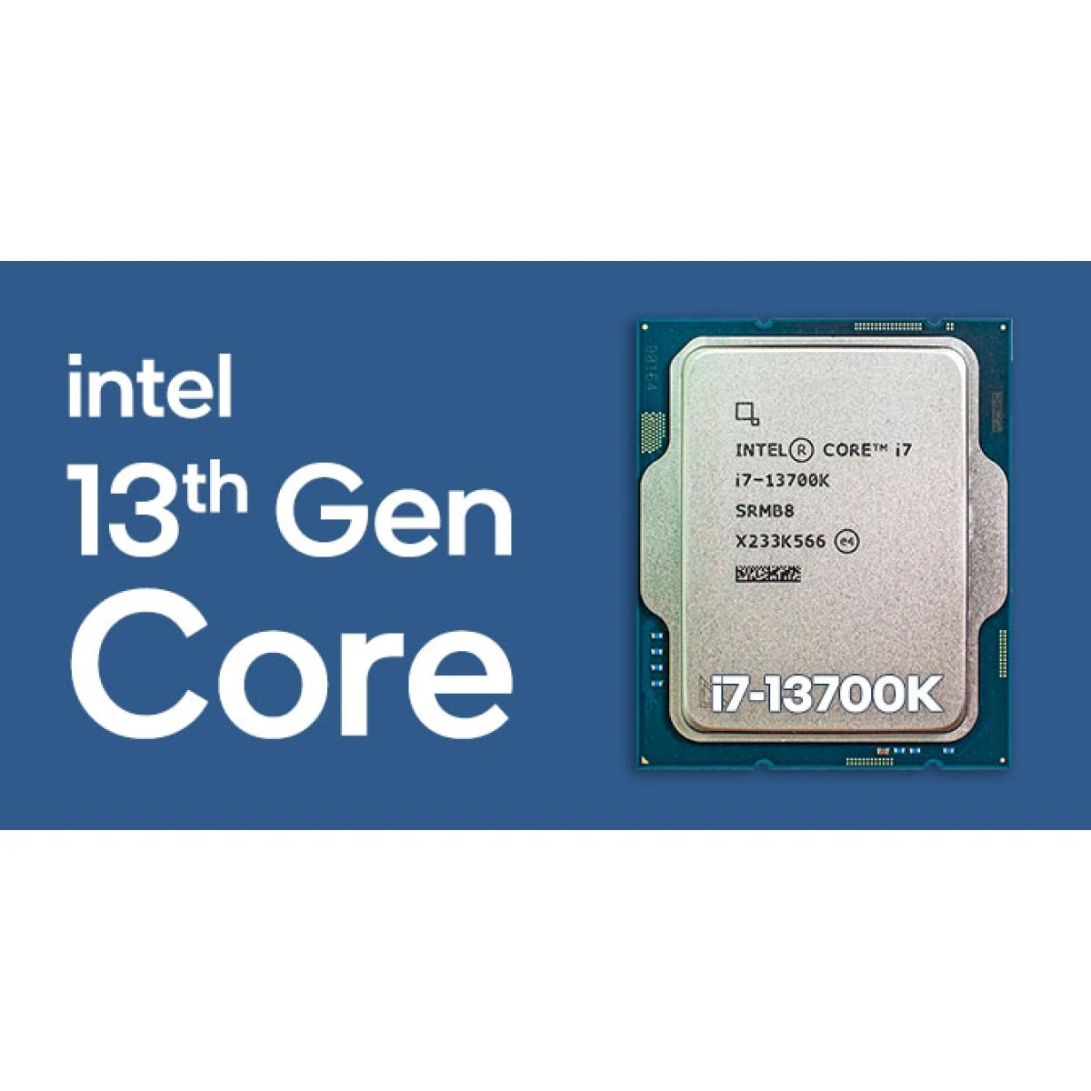 Intel Core I7 13700K - 16 nhân 24 luồng Max turbo 5.4GHz - LGA 1700 - New Tray