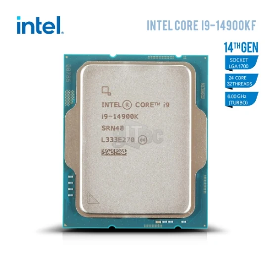 Intel Core I9 14900KF - 24 nhân 32 luồng Max turbo 6.0GHz - LGA 1700 - New Tray