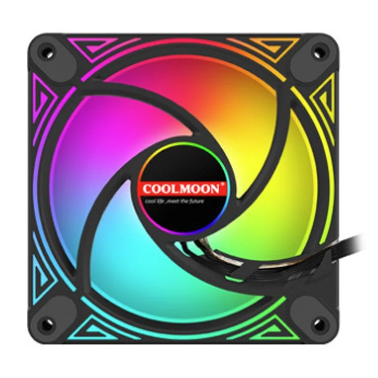 Fan Coolmoon DM1 ARGB - Black - ARGB - New
