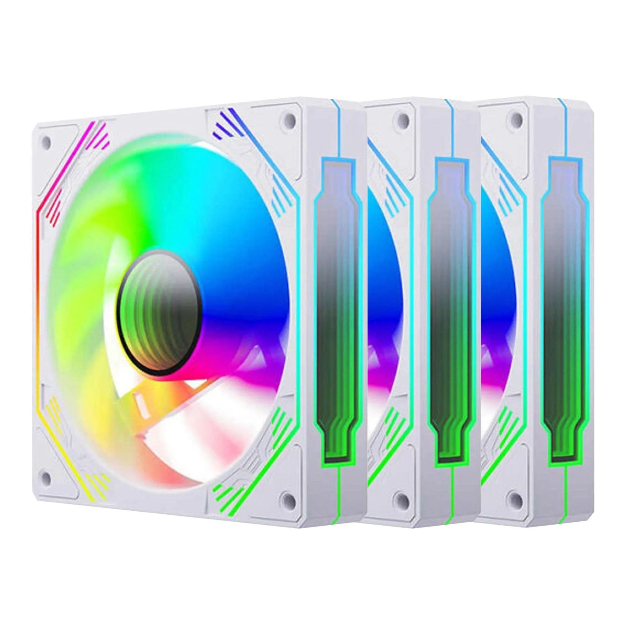 Fan Coolmoon F3 ARGB Reverse Blade - White - ARGB - New