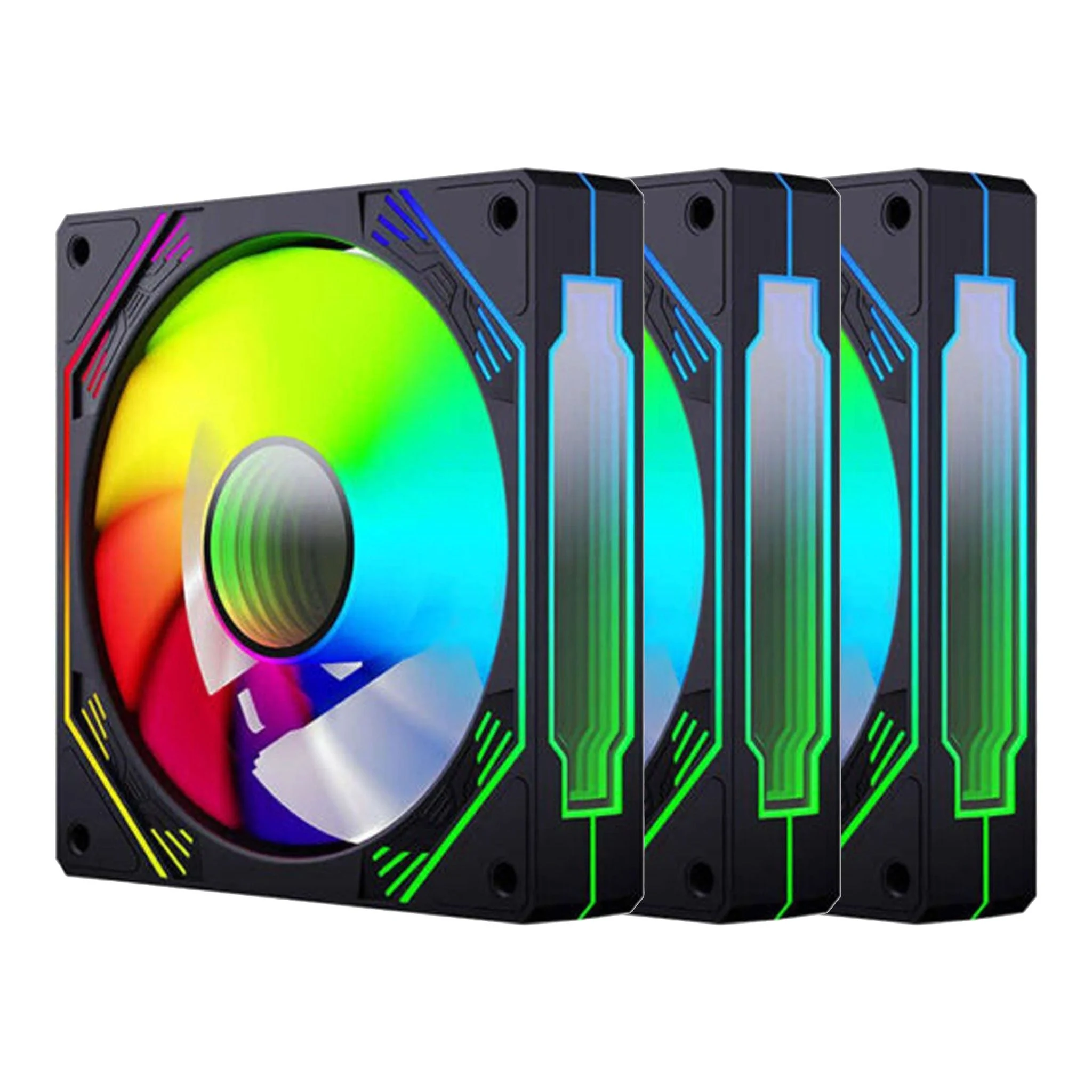 Fan Coolmoon F3 Pro ARGB - Black - ARGB - New