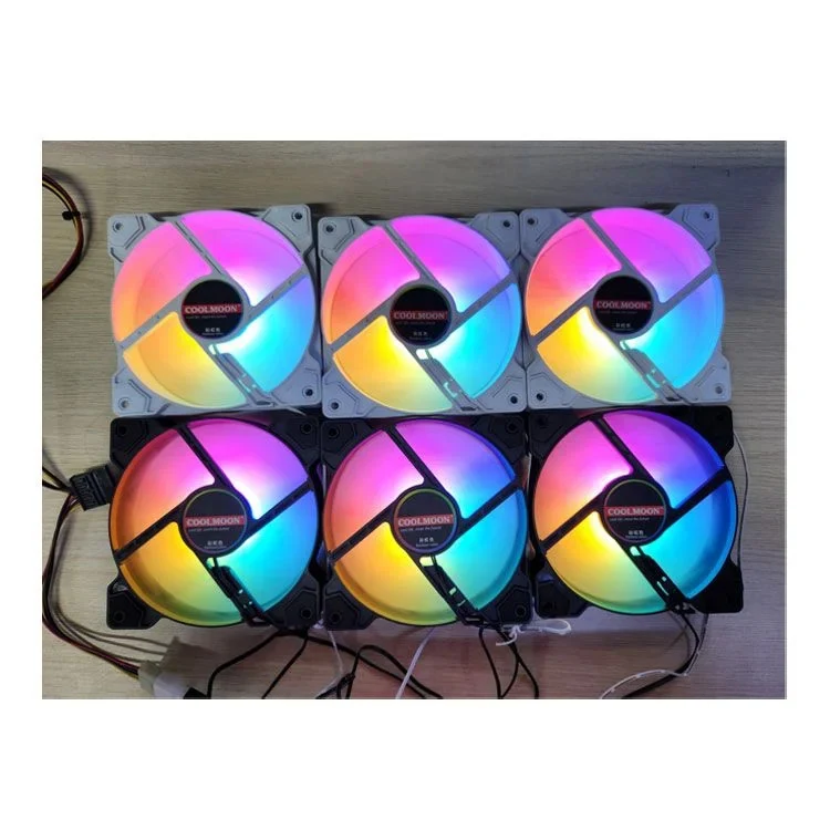 Fan Coolmoon K2 RGB Triple Pack - Black - RGB - New