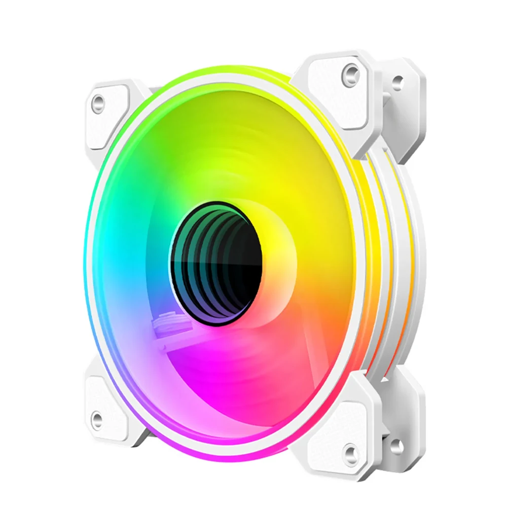 Fan Coolmoon K2 RGB - White - RGB - New