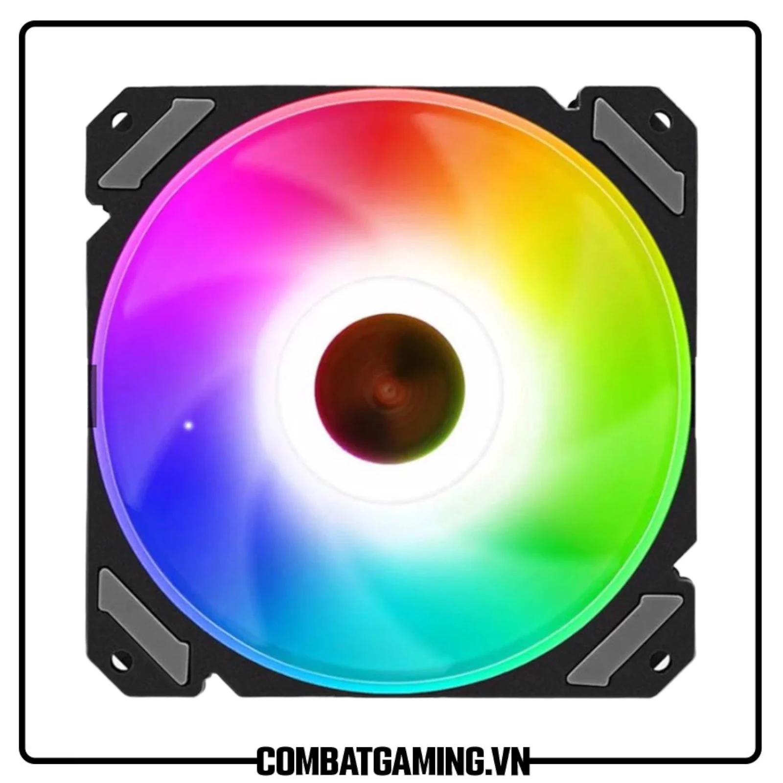 Fan Coolmoon WF1 RGB 5 Fan Pack - White - RGB - New