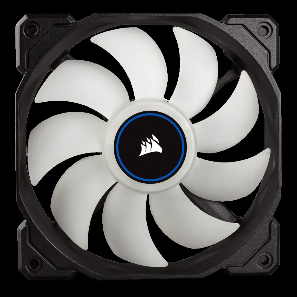 Fan Corsair AF120 LED Blue - Black/Blue - LED - New