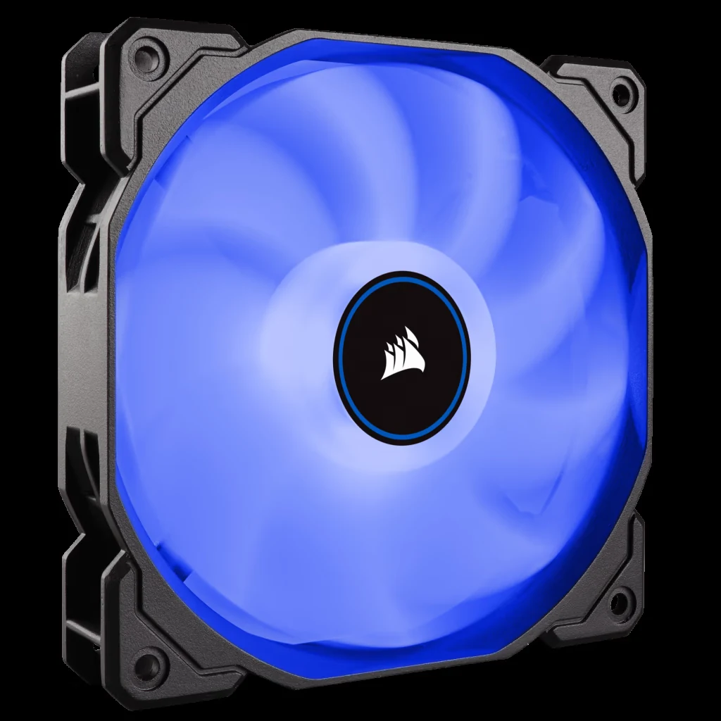 Fan Corsair AF140 LED Blue - Black/Blue - LED - New