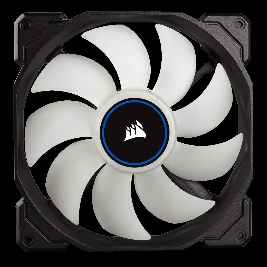 Fan Corsair AF140 LED Blue - Black/Blue - LED - New