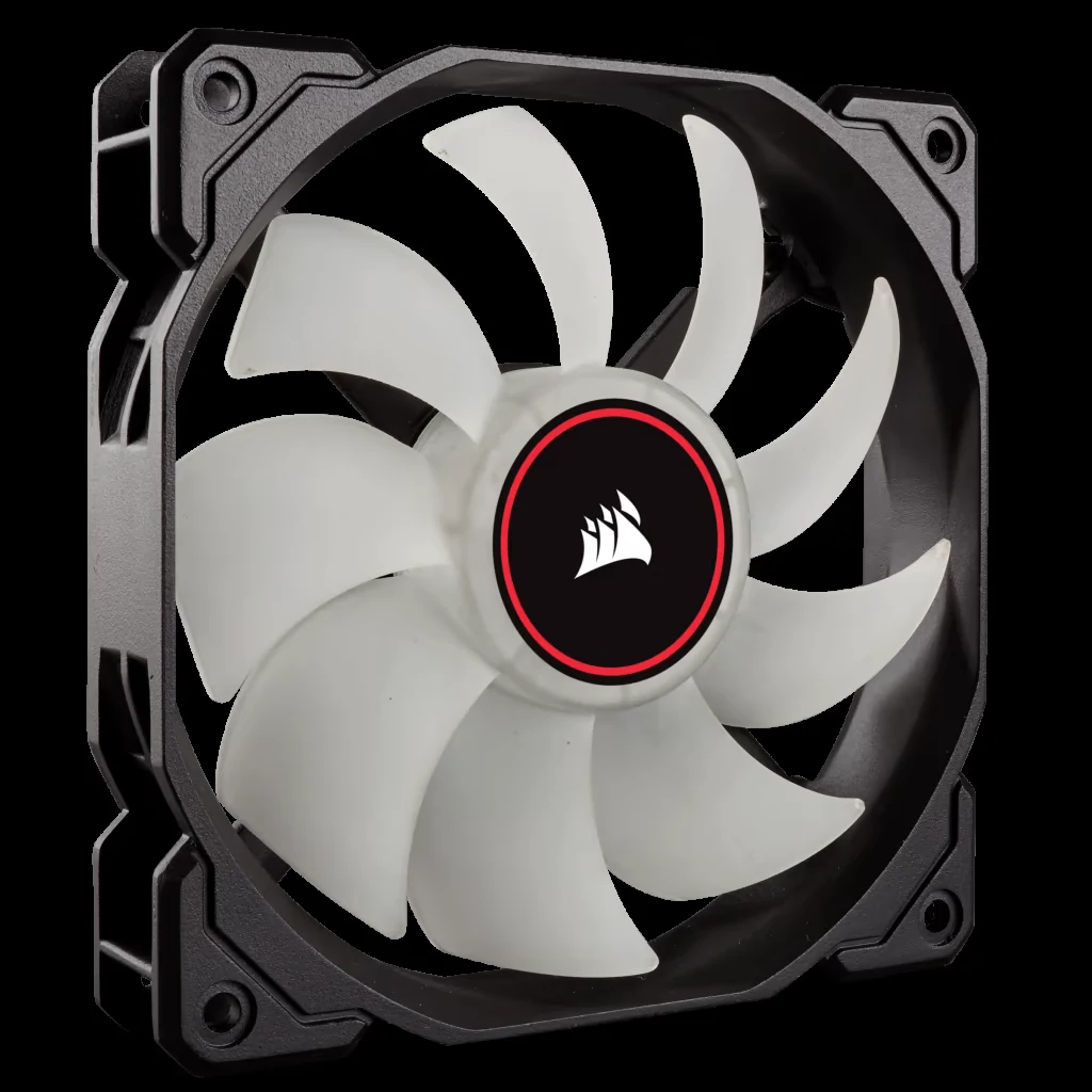 Fan Corsair AF140 LED Red - Black/Red - LED - New