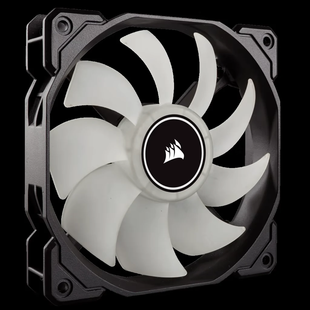 Fan Corsair AF140 LED White - Black/White - LED - New