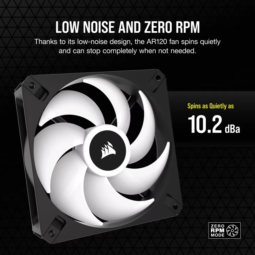 Fan Corsair AR120 RGB Digital - Black - ARGB - New