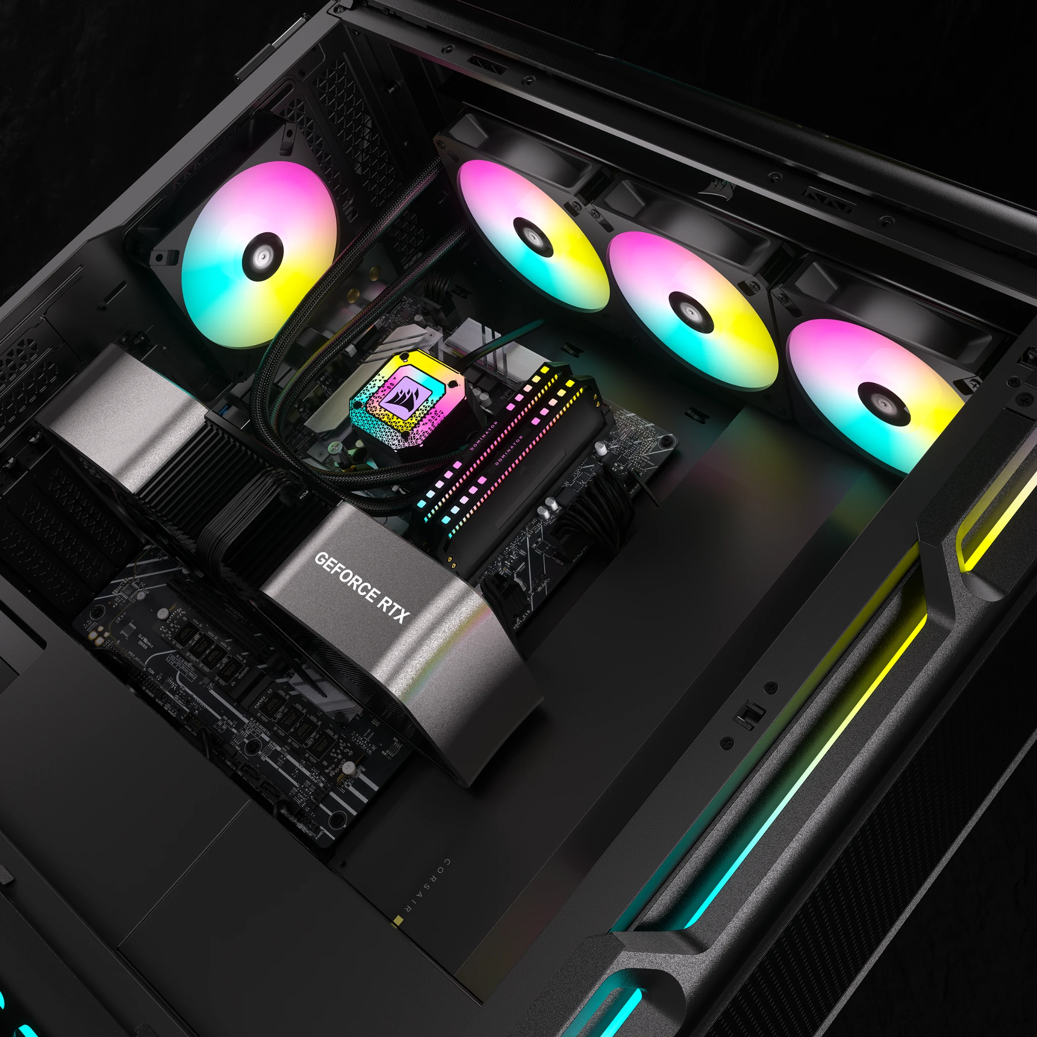 Fan Corsair AR120 RGB Digital Triple Pack - Black - ARGB - New