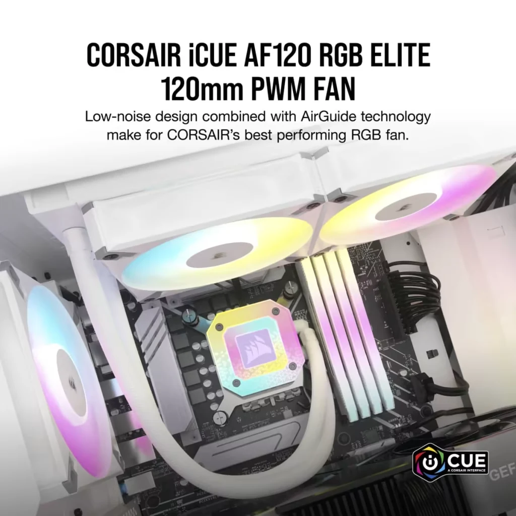 Fan Corsair iCUE AF120 RGB ELITE - White - ARGB - New