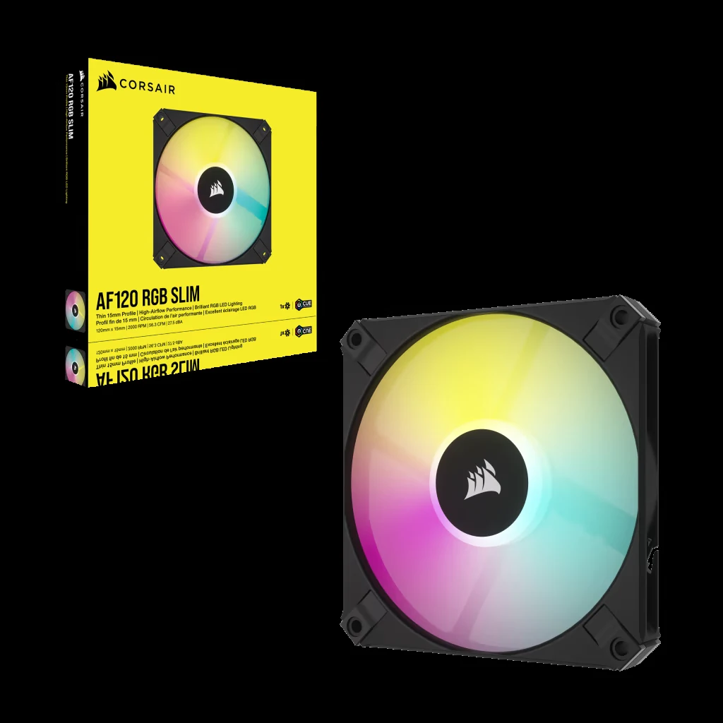 Fan Corsair iCUE AF120 RGB SLIM - Black - ARGB - New
