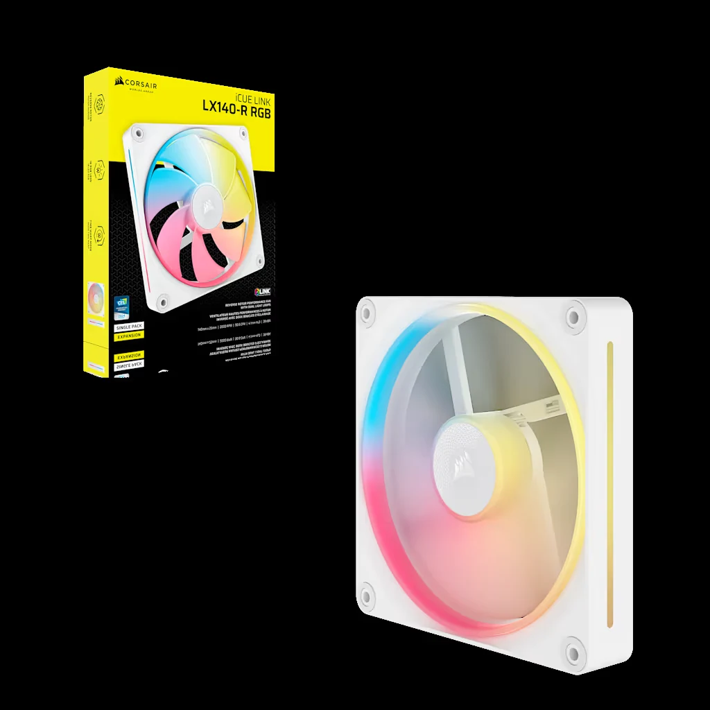 Fan Corsair iCUE LINK LX140 RGB - White - ARGB - New