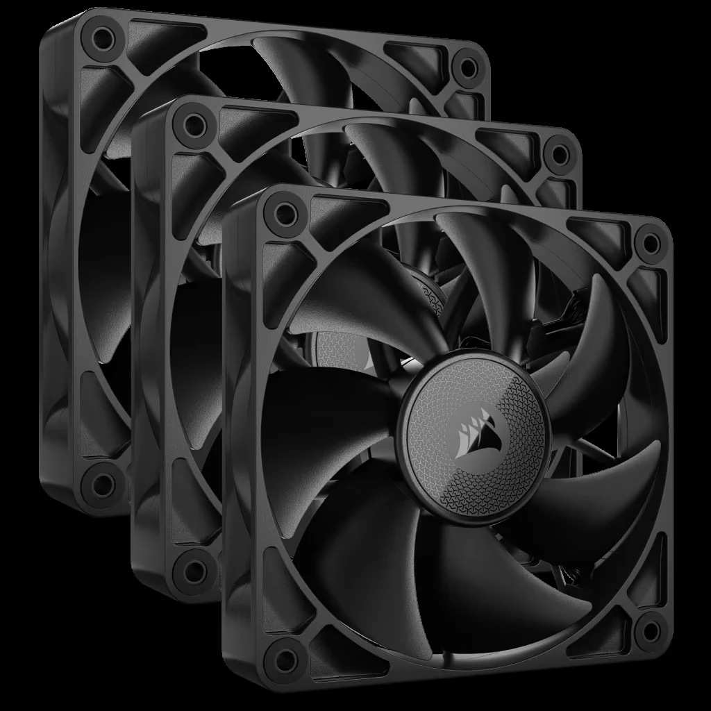 Fan Corsair iCUE LINK RX120 MAX RGB Starter Kit Triple Pack - Black - ARGB - New