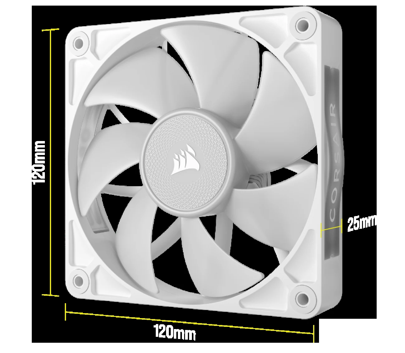 Fan Corsair iCUE LINK RX120 - White - PWM - New