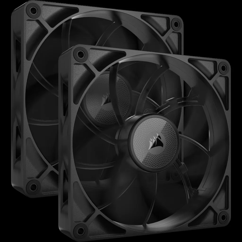Fan Corsair iCUE LINK RX140 MAX RGB Starter Kit Dual Pack - Black - ARGB - New