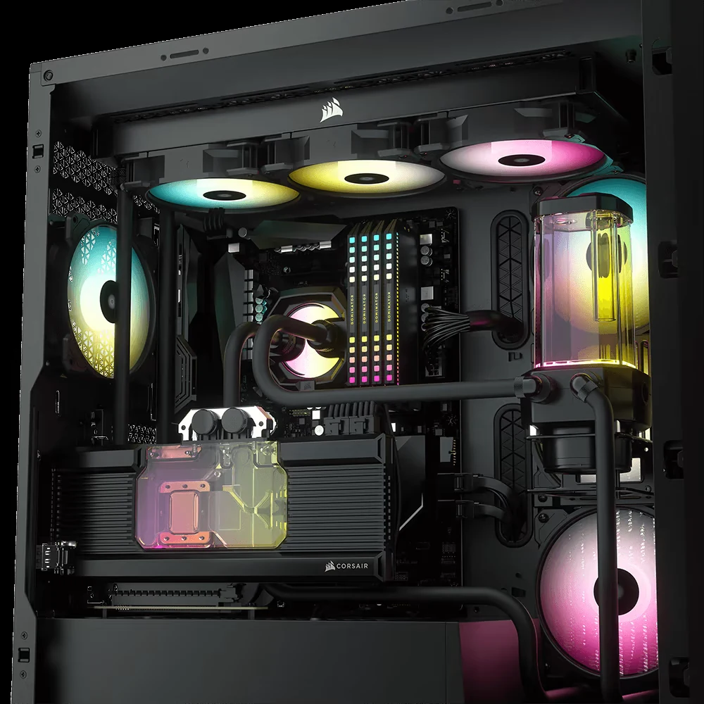 Fan Corsair iCUE SP140 RGB ELITE Dual Pack - Black - ARGB - New